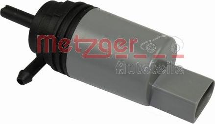 Metzger 2220037 - Water Pump, window cleaning autospares.lv