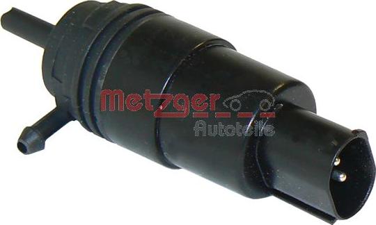 Metzger 2220026 - Water Pump, window cleaning autospares.lv