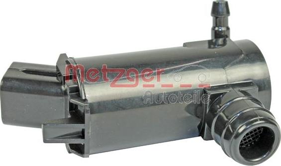 Metzger 2220077 - Water Pump, window cleaning autospares.lv