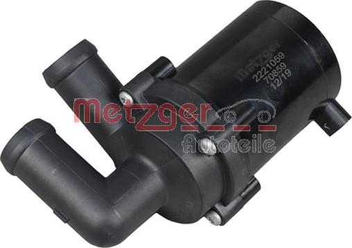 Metzger 2221059 - Additional Water Pump autospares.lv