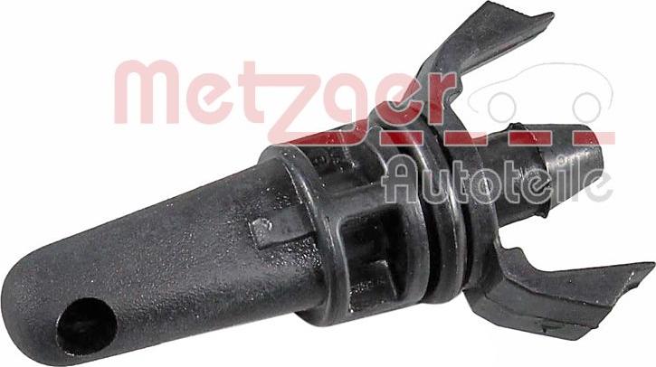 Metzger 2221164 - Washer Fluid Jet, windscreen autospares.lv