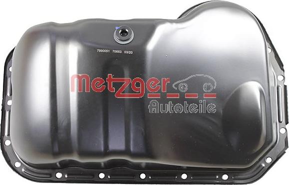 Metzger 7990051 - Oil sump autospares.lv