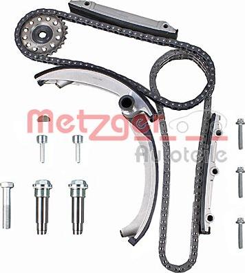 Metzger 7490002 - Timing Chain Kit autospares.lv