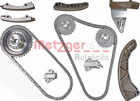 Metzger 7490039 - Timing Chain Kit autospares.lv