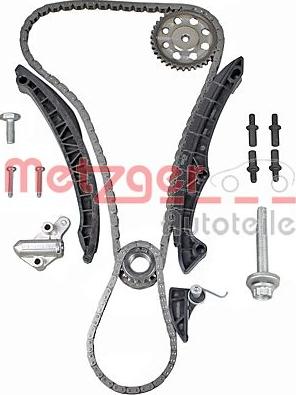 Metzger 7490030 - Timing Chain Kit autospares.lv