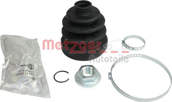 Metzger 751.308 - Bellow, drive shaft autospares.lv