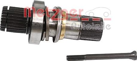 Metzger 7210042 - Stub Axle, differential autospares.lv