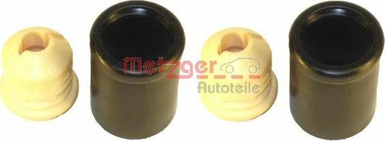 Metzger DK 4-45 - Dust Cover Kit, shock absorber autospares.lv