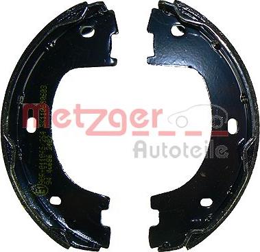 Metzger KR 226 - Brake Shoe Set, parking brake autospares.lv