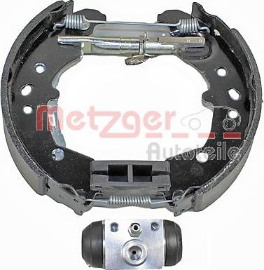 Metzger KV 9603 - Brake Shoe Set autospares.lv