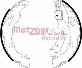 Metzger MG 968 - Brake Shoe Set autospares.lv