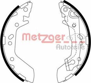 Metzger MG 974 - Brake Shoe Set autospares.lv