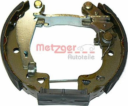 Metzger MG 429V - Brake Shoe Set autospares.lv