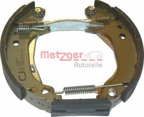 Metzger MG 508V - Brake Shoe Set autospares.lv