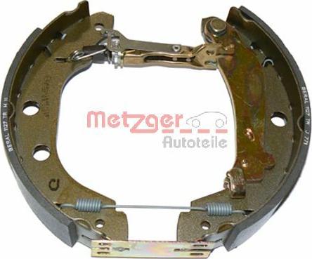 Metzger MG 645V - Brake Shoe Set autospares.lv