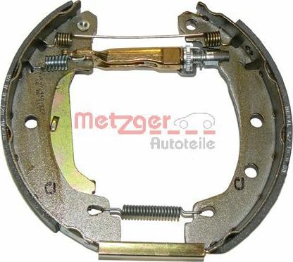 Metzger MG 632V - Brake Shoe Set autospares.lv