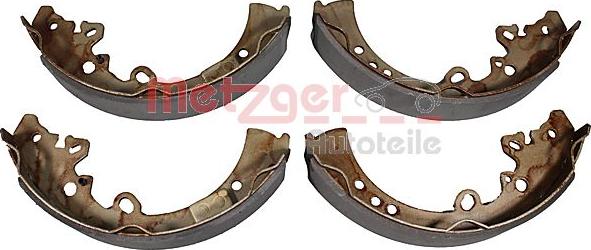 Metzger MG 151 - Brake Shoe Set autospares.lv