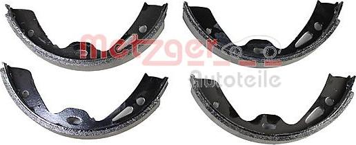 Metzger MG 138 - Brake Shoe Set, parking brake autospares.lv