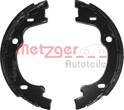 Metzger MG 126 - Brake Shoe Set, parking brake autospares.lv