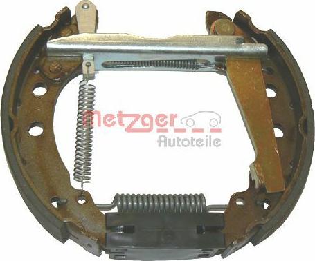 Metzger MG 343V - Brake Shoe Set autospares.lv