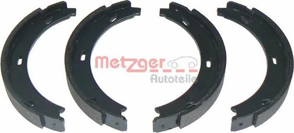 Metzger MG 779 - Brake Shoe Set, parking brake autospares.lv