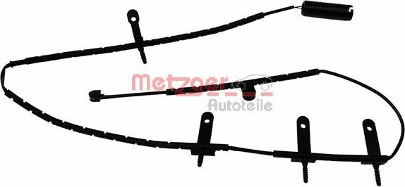 Metzger WK 17-095 - Warning Contact, brake pad wear autospares.lv