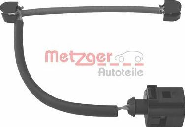 Metzger WK 17-007 - Warning Contact, brake pad wear autospares.lv