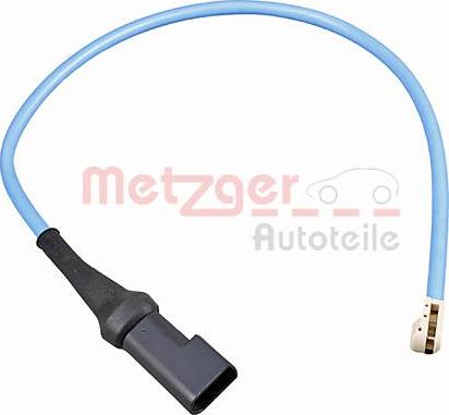 Metzger WK 17-327 - Warning Contact, brake pad wear autospares.lv