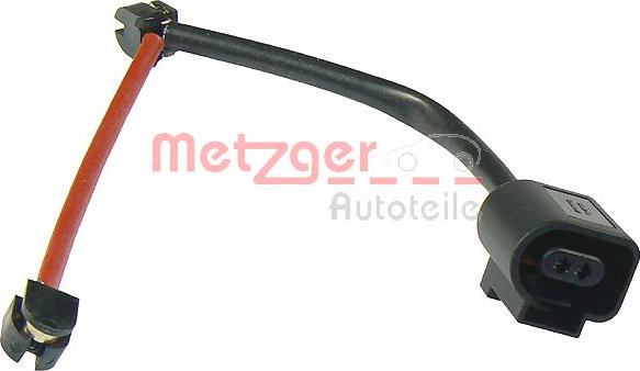 Metzger WK 17-258 - Warning Contact, brake pad wear autospares.lv
