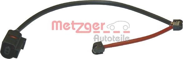 Metzger WK 17-221 - Warning Contact, brake pad wear autospares.lv