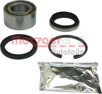 Metzger WM 968 - Wheel hub, bearing Kit autospares.lv