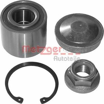 Metzger WM 907 - Wheel hub, bearing Kit autospares.lv