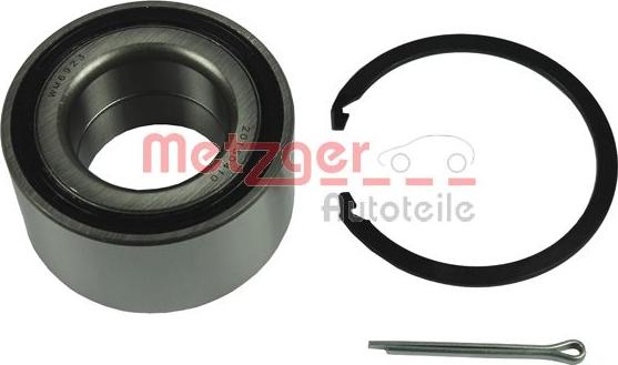 Metzger WM 6923 - Wheel hub, bearing Kit autospares.lv