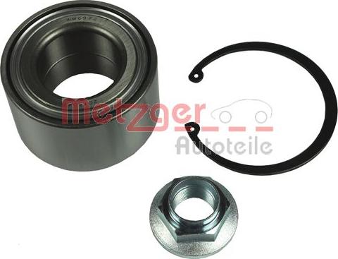 Metzger WM 6972 - Wheel hub, bearing Kit autospares.lv