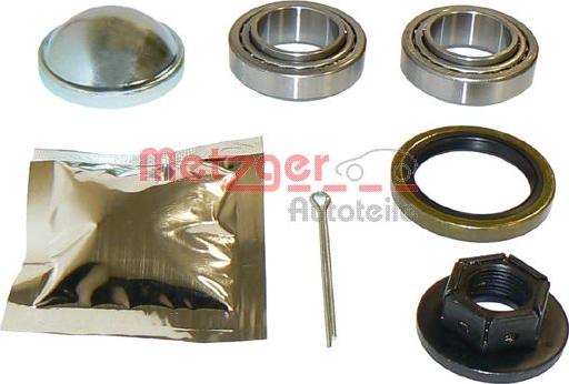 Metzger WM 697B - Wheel hub, bearing Kit autospares.lv