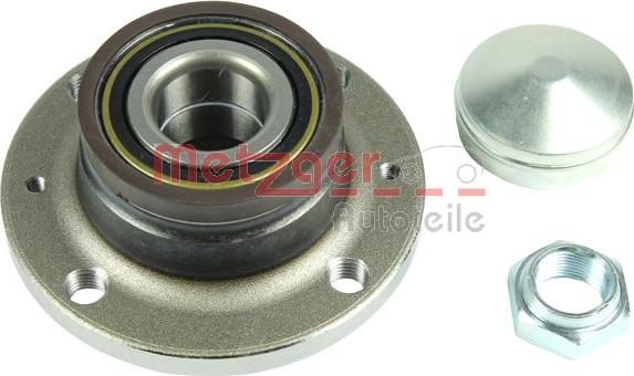 Metzger WM 6541 - Wheel hub, bearing Kit autospares.lv