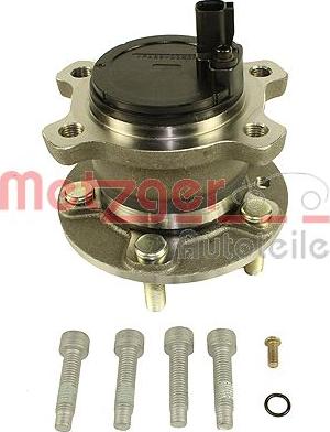 Metzger WM 6586 - Wheel hub, bearing Kit autospares.lv