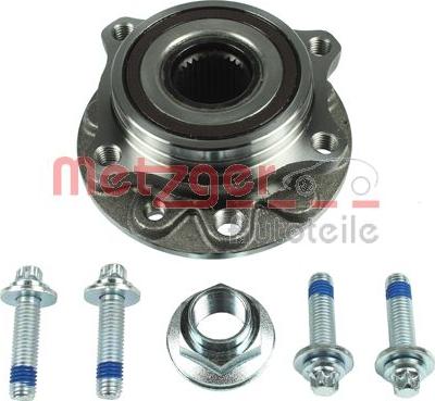 Metzger WM 6582 - Wheel hub, bearing Kit autospares.lv