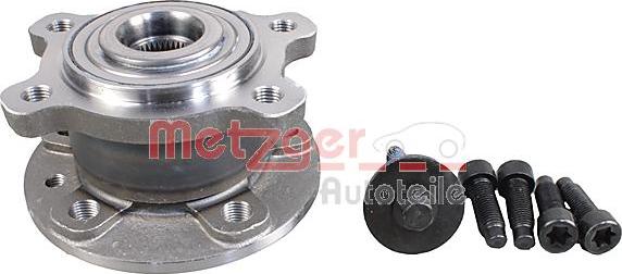 Metzger WM 6533 - Wheel hub, bearing Kit autospares.lv