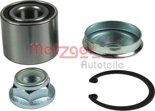 Metzger WM 6658 - Wheel hub, bearing Kit autospares.lv