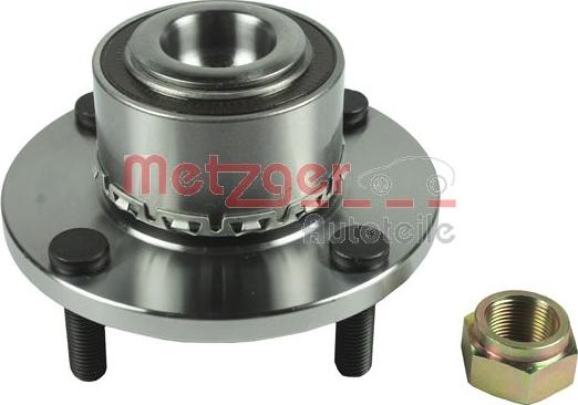 Metzger WM 6680 - Wheel hub, bearing Kit autospares.lv