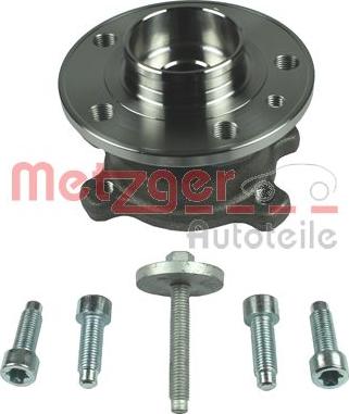 Metzger WM 6687 - Wheel hub, bearing Kit autospares.lv