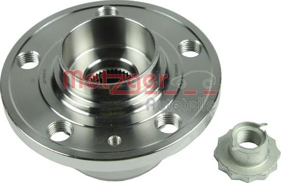 Metzger WM 6635 - Wheel hub, bearing Kit autospares.lv