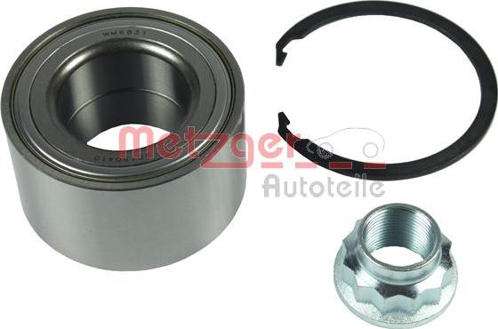 Metzger WM 6831 - Wheel hub, bearing Kit autospares.lv