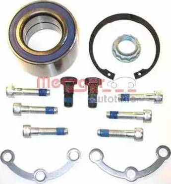 Metzger WM 151.30 - Wheel hub, bearing Kit autospares.lv