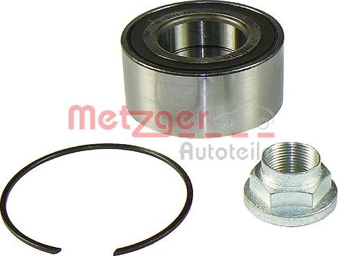 Metzger WM 161.26 - Wheel hub, bearing Kit autospares.lv