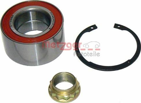 Metzger WM 1056 - Wheel hub, bearing Kit autospares.lv