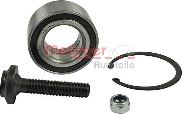 Metzger WM 1000 - Wheel hub, bearing Kit autospares.lv