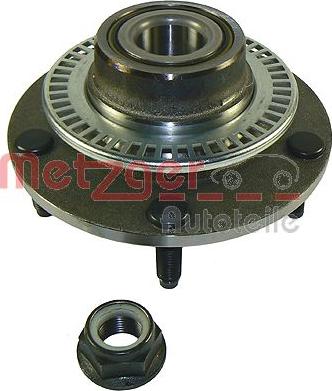 Metzger WM 1260 - Wheel hub, bearing Kit autospares.lv