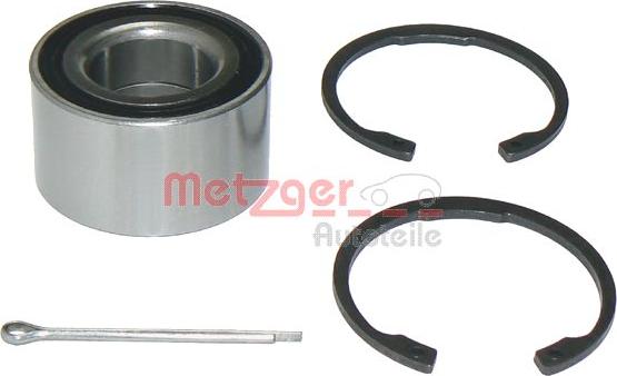 Metzger WM 1211 - Wheel hub, bearing Kit autospares.lv